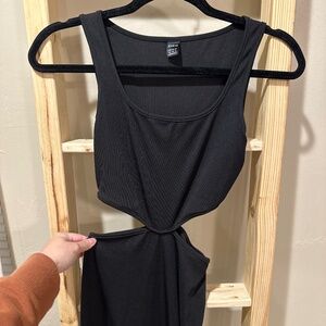 SHEIN maxi cutout dress